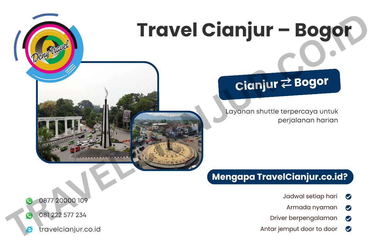 Travel Cianjur ⇄ Bogor ( Baranangsiang )