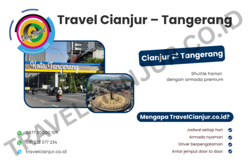 Travel Cianjur ⇄ Tangerang